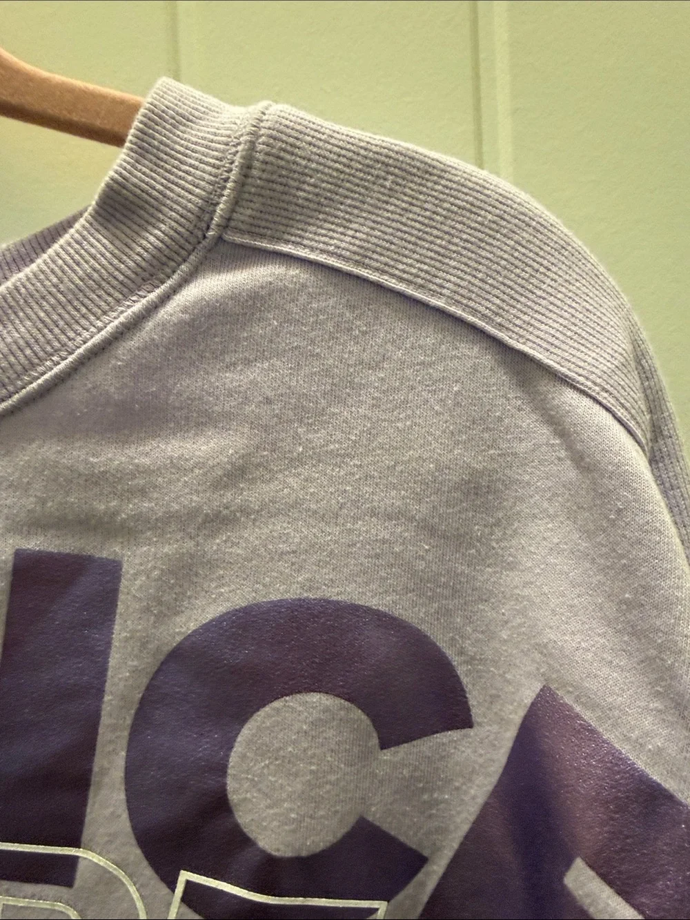 Girls Justice Sport Lavender Logo Cropped Sweatshirt (14/16)
